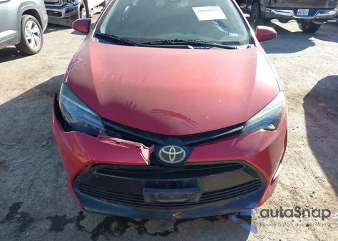 2017 Toyota Corolla Le z USA, uszkodzony, nr VIN 2T1BURHE7HC748246